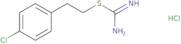 {[2-(4-Chlorophenyl)ethyl]sulfanyl}methanimidamide hydrochloride