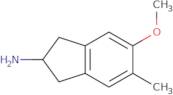 5-Methoxy-6-methyl-2,3-dihydro-1H-inden-2-amine