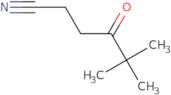 5,5-Dimethyl-4-oxohexanenitrile