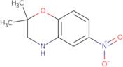 2,2-Dimethyl-6-nitro-3,4-dihydro-2H-benzo[b][1,4]oxazine