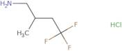 4,4,4-Trifluoro-2-methylbutan-1-amine hydrochloride