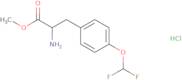 Methyl (2S)-2-amino-3-[4-(difluoromethoxy)phenyl]propanoat hydrochloride