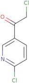 2-Chloro-1-(6-chloropyridin-3-yl)ethanone