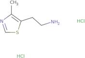 [2-(4-Methyl-1,3-thiazol-5-yl)ethyl]amine dihydrochloride