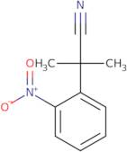 2-Methyl-2-(2-nitrophenyl)propanenitrile