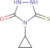 4-Cyclopropyl-5-sulfanyl-4H-1,2,4-triazol-3-ol