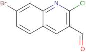 7-Bromo-2-chloroquinoline-3-carboxaldehyde