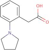 2-[2-(Pyrrolidin-1-yl)phenyl]acetic acid