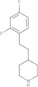 4-[2-(2,4-Difluorophenyl)ethyl]piperidine