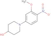 1-(3-Methoxy-4-nitrophenyl)-4-piperidinol