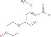 1-(3-Methoxy-4-nitrophenyl)piperidin-4-one