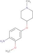 2-Methoxy-4-((1-methylpiperidin-4-yl)oxy)aniline