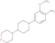 2-(Methyloxy)-4-[4-(4-morpholinyl)-1-piperidinyl]aniline