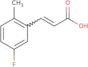 3-(5-Fluoro-2-methylphenyl)prop-2-enoic acid