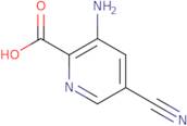 3-Amino-5-cyanopyridine-2-carboxylic acid