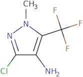 3-Chloro-1-methyl-5-(trifluoromethyl)-1H-pyrazol-4-amine