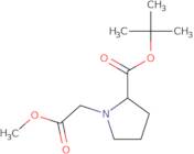 (S)-tert-Butyl 1-(2-methoxy-2-oxoethyl)pyrrolidine-2-carboxylate