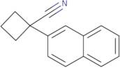 1-(Naphthalen-2-yl)cyclobutane-1-carbonitrile