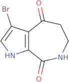 3-Bromo-1H,4H,5H,6H,7H,8H-pyrrolo[2,3-c]azepine-4,8-dione