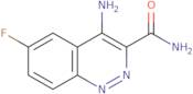 4-Amino-6-fluoro-cinnoline-3-carboxylic acid amide