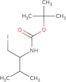 tert-Butyl 1-iodo-3-methylbutan-2-(S)-ylcarbamate