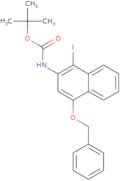 tert-Butyl (4-(benzyloxy)-1-iodonaphthalen-2-yl)carbamate