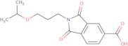1,3-Dioxo-2-[3-(propan-2-yloxy)propyl]-2,3-dihydro-1H-isoindole-5-carboxylic acid