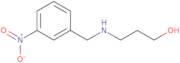 3-{[(3-Nitrophenyl)methyl]amino}propan-1-ol