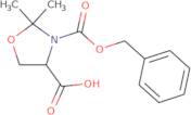 (S)-3-((Benzyloxy)carbonyl)-2,2-dimethyloxazolidine-4-carboxylic acid