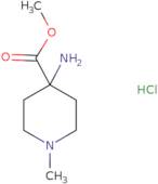 Methyl 4-amino-1-methylpiperidine-4-carboxylate hydrochloride