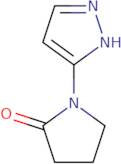 1-(1H-Pyrazol-3-yl)pyrrolidin-2-one