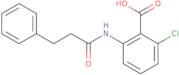 2-Chloro-6-(3-phenylpropanamido)benzoic acid