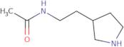 N-[2-(Pyrrolidin-3-yl)ethyl]acetamide