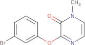 3-(3-Bromophenoxy)-1-methyl-1,2-dihydropyrazin-2-one