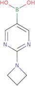 [2-(azetidin-1-yl)pyrimidin-5-yl]boronic Acid