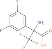 2-Amino-2-(3,5-difluorophenyl)-3,3,3-trifluoropropanoic acid