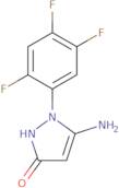 5-Amino-1-(2,4,5-trifluorophenyl)-1H-pyrazol-3-ol