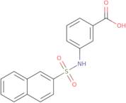 3-(Naphthalene-2-sulfonamido)benzoic acid