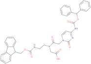 2-[N-[2-(Fmoc-amino)ethyl]-2-[4-[[(benzhydryloxy)carbonyl]amino]-2-oxopyrimidin-1(2H)-yl]acetamido]acetic acid