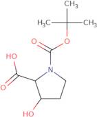 rac-(2R,3S)-1-[(tert-Butoxy)carbonyl]-3-hydroxypyrrolidine-2-carboxylic acid