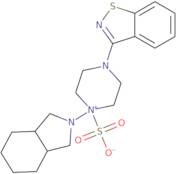 (3aR,7aR)-4'-(1,2-Benzisothiazol-3-yl) octahydro-spiro[2H-isoindole-2,1'-piperazinium] methanesulfonate