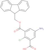 2-chloro-5-{[(9H-fluoren-9-ylmethoxy)carbonyl]amino}benzoic acid