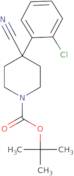 1-Boc-4-cyano-4-(2-chlorophenyl)-piperidine