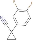 1-(3,4-Difluorophenyl)cyclopropane-1-carbonitrile