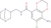 5-Amino-6-chloro-N-(1,4-diazabicyclo[2.2.2]octan-2-ylmethyl)-2,3-dihydro-1,4-benzodioxine-8-carboxamide