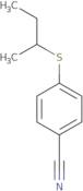 4-(Butan-2-ylsulfanyl)benzonitrile