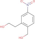 2-[2-(hydroxymethyl)-5-nitrophenyl]ethan-1-ol