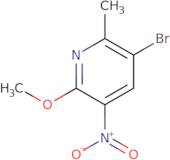 3-Bromo-6-methoxy-2-methyl-5-nitropyridine