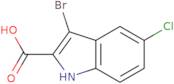 3-Bromo-5-chloro-1H-indole-2-carboxylic acid