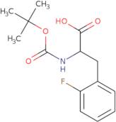 2-{[(tert-Butoxy)carbonyl]amino}-3-(2-fluorophenyl)propanoic acid